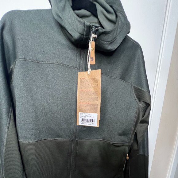 Fjallraven Abisko Trail Fleece Jacket - Women's XL/Deep Forest Art No: 89589 NWT - Picture 4 of 9